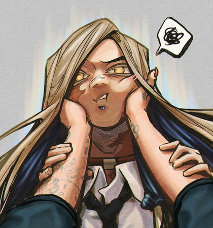 Artwork of Tamsy from Gachiakuta